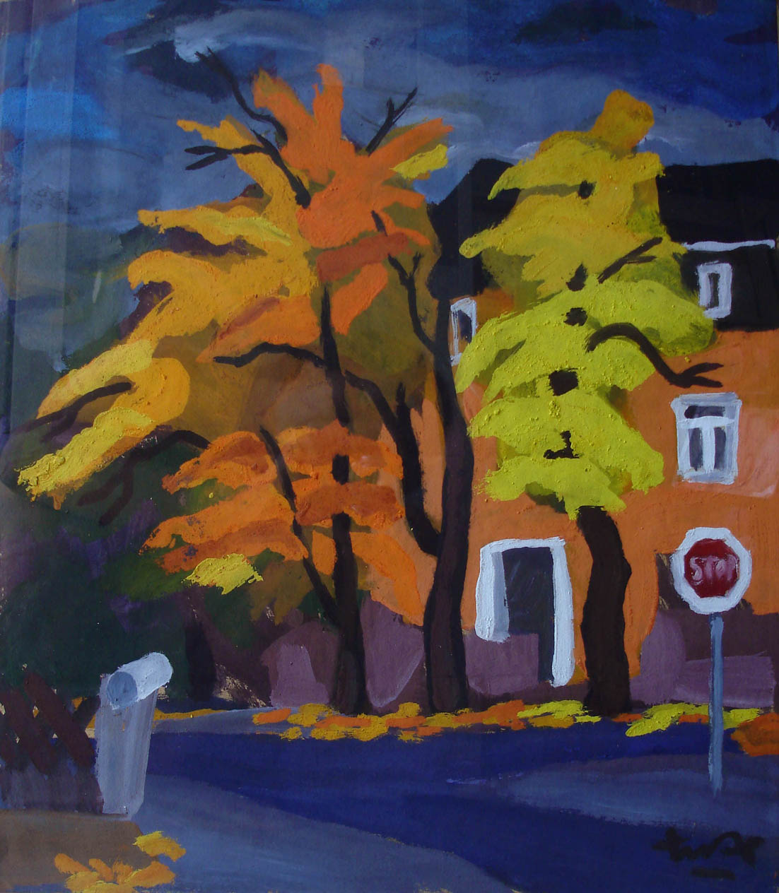 Trực họa bên Đức